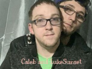 Caleb_and_LukeSunset